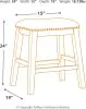 Ashley Furniture D388/13/024(2)/124(2) Ashley Furniture D388/13/024(2)/124(2) Caitbrook - 5 Pc. - Counter Table, 2 Stools, 2 Barstools - Gray