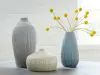 Ashley Furniture A2000913 Eiderman - Vase Set (Set of 3) - Gray / Blue / Green
