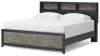 Ashley Furniture PCB1118B6 Ashley Furniture PCB1118B6 Broachmyn - King Bookcase Bed - Black / Gray