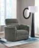 Ashley Furniture PC8630495 Gosaldo - Swivel Glider Power Recliner - Lead