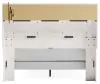 Ashley Furniture B2640B4 Ashley Furniture B2640B4 Altyra - Queen Panel Bookcase Bed - White