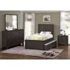 Samuel Lawrence Furniture S462-YBR-K1 Granite Falls - Twin Bed with Panel Headboard - Espresso Brown