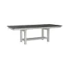 Liberty Furniture 182-CD-TRS Brook Bay - Trestle Table - Textured White / Carbon Gray