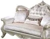 New Classic U502T-20 Monique - Loveseat - Pearl Silver