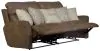 Jackson Furniture Industries 3881-1811/19-1728/26 Justine - Lay Flat Reclining Sofa - Burlap