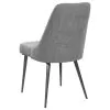 CoasterEssence 190442 Alan - Fabric Upholstered Dining Side Chair (Set of 2) - Gray