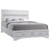 CoasterEveryday 205111KE-S5 Miranda - 5 Piece King Bedroom Set - White