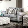 Furniture of America SM8141-LV Misty - Loveseat - Blue Gray