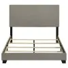 Coaster Fine Furniture 300851F Dorian - Fabric Upholstered Full Panel Bed - Taupe