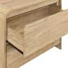 New Classic T3518N-22 Mara - Two Drawer End Table / Bedside Table - Natural