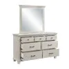New Classic 00-B3941-DM New Classic 00-B3941-DM Silver Sands - Dresser & Mirror - Gray