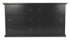 Ashley Furniture B138-31 Maribel - Six Drawer Dresser - Black