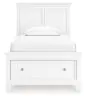 Ashley Furniture B680B24 Ashley Furniture B680B24 Fortman - Twin Panel Storage Bed - White