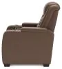 Ashley Furniture U1060113 High Impact - Power Recliner / Adj Headrest - Tobacco