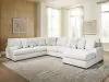 Ashley Furniture PC66906S11 Misty-Lakes - 5-Piece Sectional With RAF Corner Chaise - Chalk