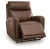 Ashley Furniture PCU1380242A Pincara - Power AutoGlide Recliner With Audio System - Umber