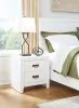 Ashley Furniture B427/31/36/87/83/92(2) Ashley Furniture B427/31/36/87/83/92(2) Binterglen - 6 Pc. - Dresser, Mirror, Full Panel Bed, 2 Nightstands - White