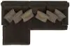 Jackson Furniture Industries 4376/75/42-49 Jackson Furniture Industries 4376/75/42-49 Mammoth - 2 Piece Sofa Chaise With LSF Chaise - Chocolate