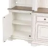 Liberty Furniture 244-ENTW-ECP Magnolia Manor - Entertainment Center With Piers - Antique White