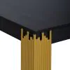 New Classic T2034-20-BLK Empire - End Table - Black