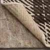 Furniture of America RG8184M Kendrick - 5' x 7' Plaid Area Rug - Charcoal / Light Brown