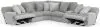 Jackson Furniture Industries 619/34/38/39/36/37-18 Jackson Furniture Industries 619/34/38/39/36/37-18 Abraxas - 6 Piece Upholstered Reclining Sectional With 2 Power Reclining Seats And Storage Console - Moonstruck