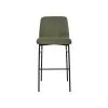 New Classic STH4023-BS-GRN Erik - Bar Chair With Black Metal Frame (Set of 2) - Green