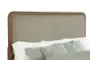 Coaster Fine Furniture 223321Q Maderia - Upholstered Queen Panel Bed - Walnut