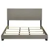 Coaster Fine Furniture 300851KW Dorian - Fabric Upholstered California King Panel Bed - Taupe