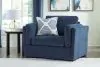 Benchcraft® 54502/38/35/23/14 Benchcraft® 54502/38/35/23/14 Evansley - 4 Pc. - Sofa, Loveseat, Chair And A Half, Ottoman - Navy