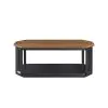 New Classic T3772-3P Decker - 3 Piece Occasional Set (1 Coffee & 2 End Tables) - Brown / Black