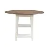 Liberty Furniture 741-T4242 Al Fresco - Drop Leaf Table - Graphite & Whitestone