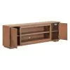 Liberty Furniture FIRE-214-TV84FTS Fireplace TV Consoles - 84'' Fireplace TV Console Multiplees - Light Brown