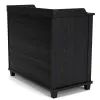 Riverside Furniture 61764 Calhoun - Bachelors Chest - Ebony Whiskey Oak