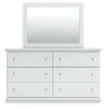 Ashley Furniture B139B40 Ashley Furniture B139B40 Bostwick Shoals - Dresser and Mirror - White