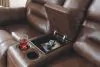 Ashley Furniture 3990496 Ashley Furniture 3990496 Stoneland - DBL REC PWR Loveseat w/Console - Chocolate