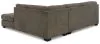 Ashley Furniture 31005S2 Ashley Furniture 31005S2 Mahoney - 2-Piece Sectional With Raf Corner Chaise - Chocolate