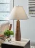 Ashley Furniture L329104 Ashley Furniture L329104 Danset - Wood Table Lamp - Brown