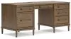 Ashley Furniture H769-21 Roanhowe - Home Office Desk - Brown