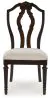 Ashley Furniture D764-01 Lavinton - Dining Upholstered Side Chair (Set of 2) - Tan / Brown