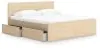 Ashley Furniture EB9632B18 Ashley Furniture EB9632B18 Onita - Queen Panel Platform Bed With 2 Side Storage - Natural