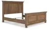 Ashley Furniture PCB779B7 Feddinger - California King Panel Bed - Medium Brown