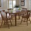 Liberty Furniture 38-CD-5BLS Creations - 5 Piece Butterfly Leaf Set - Dark Brown