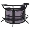 CoasterEssence 182135-S3 Dallas - 3 Piece Curved Freestanding Home Bar Cabinet - Black