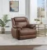 Coaster Fine Furniture 508283 Ellington - Upholstered Padded Arm Accent Chair - Dark Brown