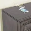 Furniture of America CM7302GY-N Brandt - Nightstand - Gray