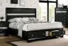 Furniture of America CM7552BK-EK-BED Chrissy - Eastern King Bed - Black