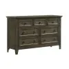 Intercon SM-BR-4307-GRY-C Intercon SM-BR-4307-GRY-C San Mateo Youth - Dresser - Gray