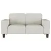 Coaster Fine Furniture 509648 Deerhurst - Upholstered Track Arm Tufted Loveseat - Greige