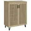 Coaster Fine Furniture 950424 Brixton - 2-Door Entryway Shoe Storage Cabinets White Oak